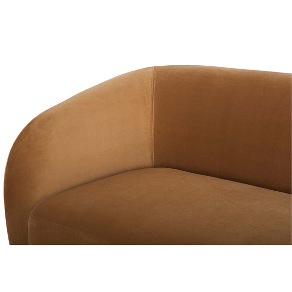 Home Fashion Faye Right Sectional Tan