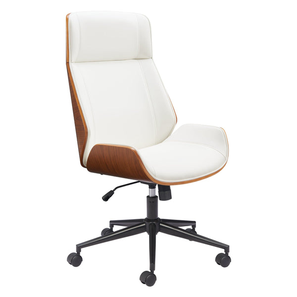 home fashion Flex High Back Office Chair White