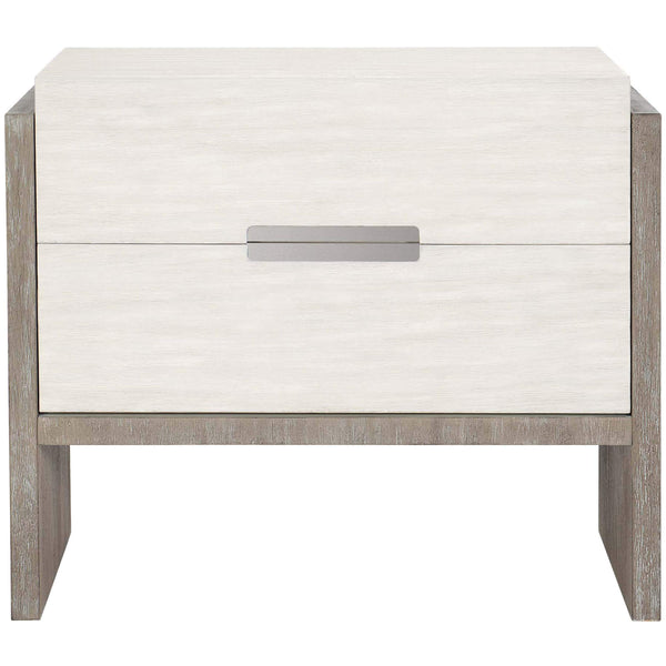 home fashion Foundations 2 Drawer Nightstand