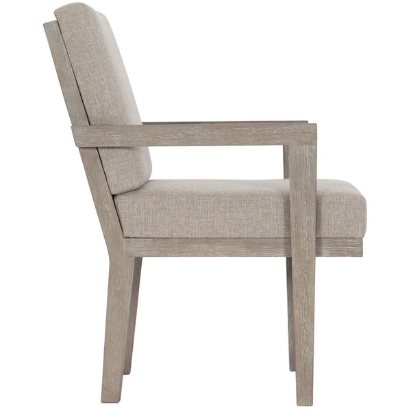 Home Fashion Foundations Arm Chair Light Shale