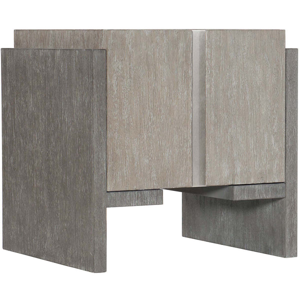 home fashion Foundations Side Table Light Shale