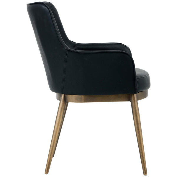 Home Fashion Franklin Dining Chair Vintage Black