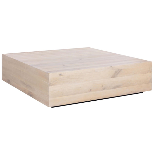 home fashion Frezco Square Coffee Table Light Oak