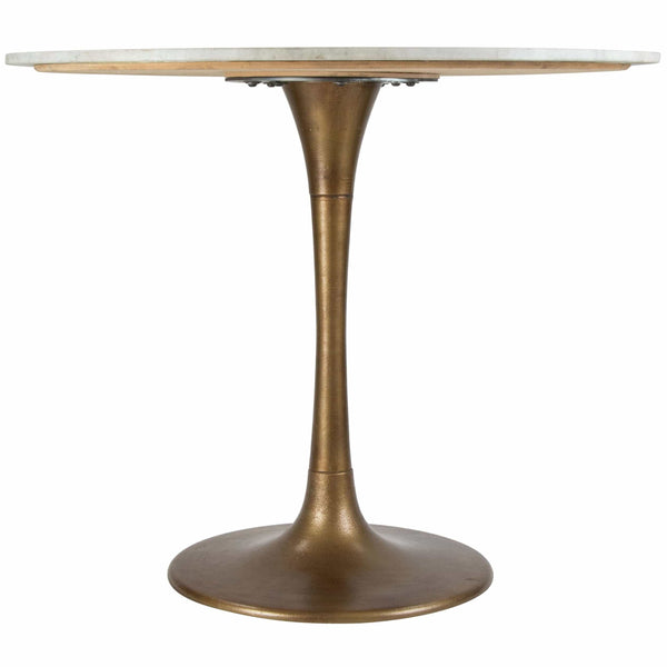 Home Fashion Fullerton Round Dining Table White