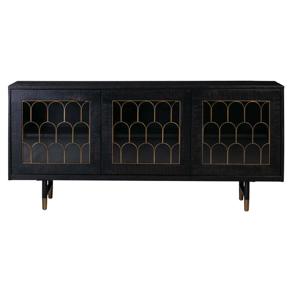 Home Fashion Gatsby Buffet Black