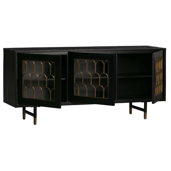 Home Fashion Gatsby Buffet Black