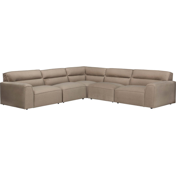 home fashion Gemma 5 Piece Sectional Vesper Sand