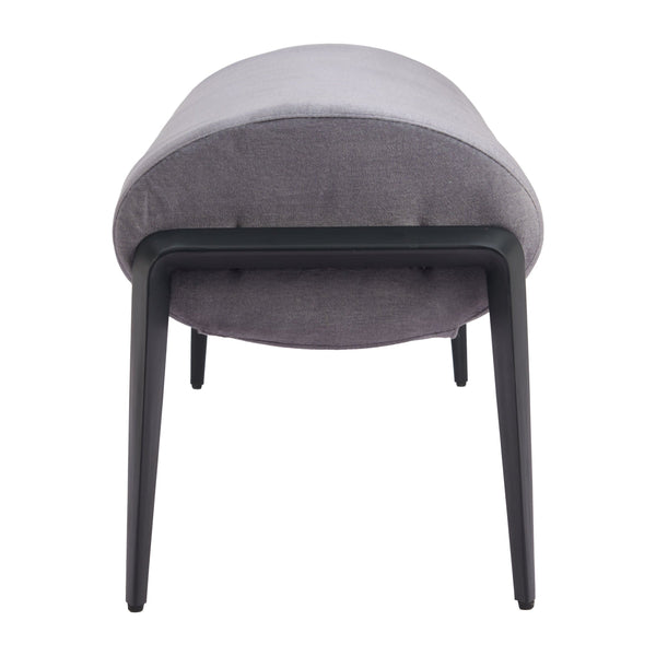 Home Fashion Glatt Bench Gray