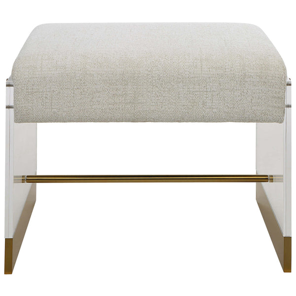 Home Fashion Goa Ottoman Ecru