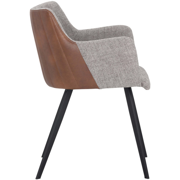 Home Fashion Griffin Arm Chair November Grey