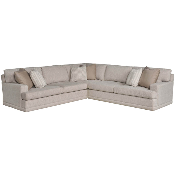 home fashion Hadlee 3 Piece Sectional Tweed Sisal