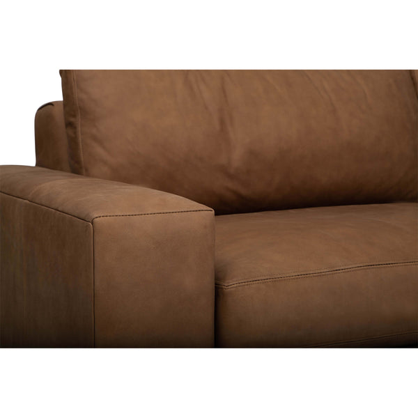 Home Fashion Halston Leather Sofa Lukas Ranch