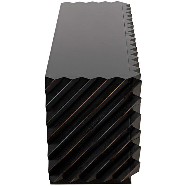 Home Fashion Hikaru Dresser Hand Rubbed Black