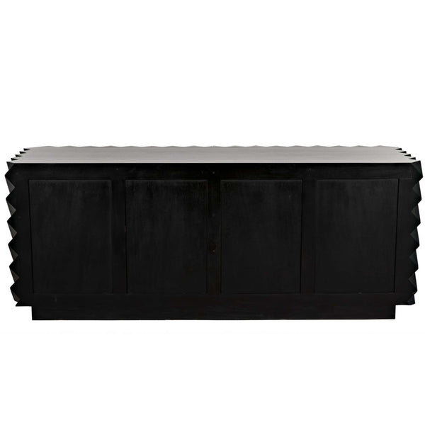 Home Fashion Hikaru Dresser Hand Rubbed Black