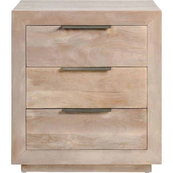 Home Fashion Holden 3 Drawer Nightstand