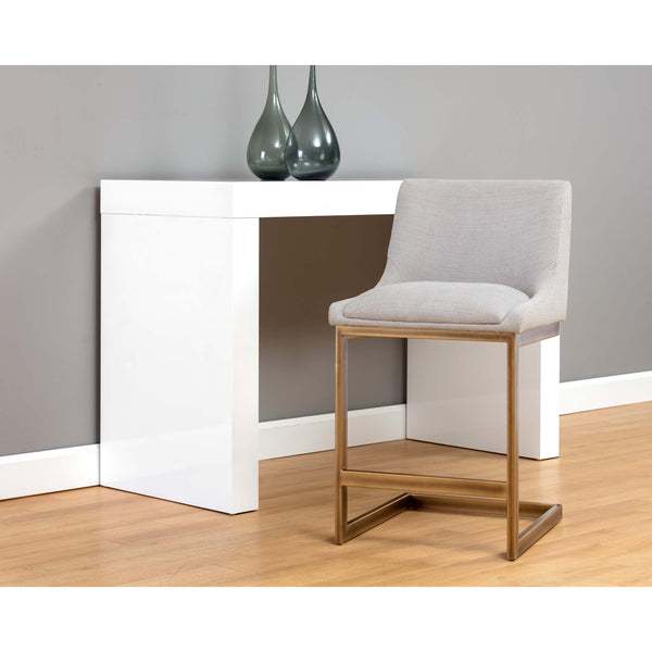 Home Fashion Holly Counter Stool Zenith Soft Grey