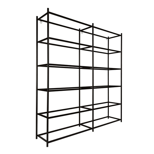 home fashion Hollywood Bookshelf Matte Black