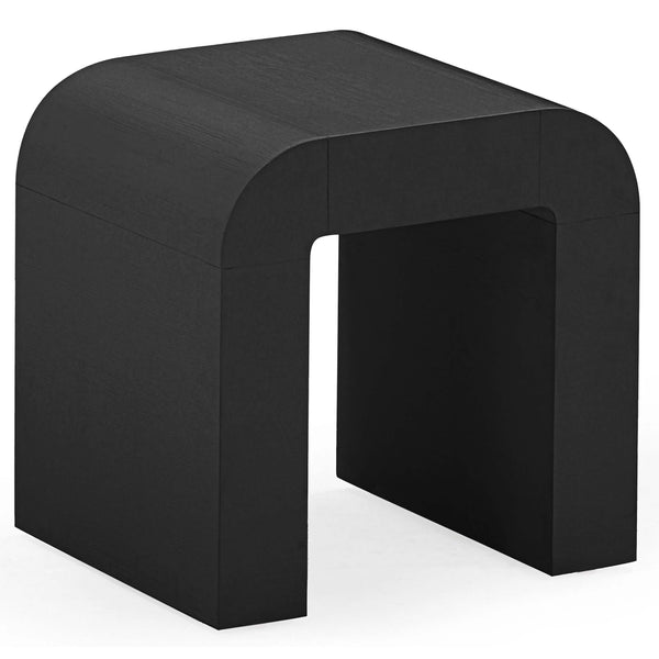 home fashion Hump Side Table Black