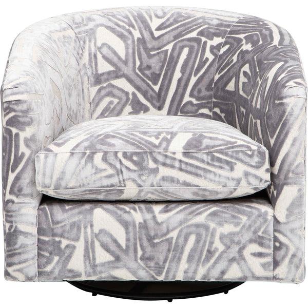 Home Fashion Jo Swivel Glider ACDC Pewter