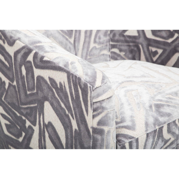 Home Fashion Jo Swivel Glider ACDC Pewter