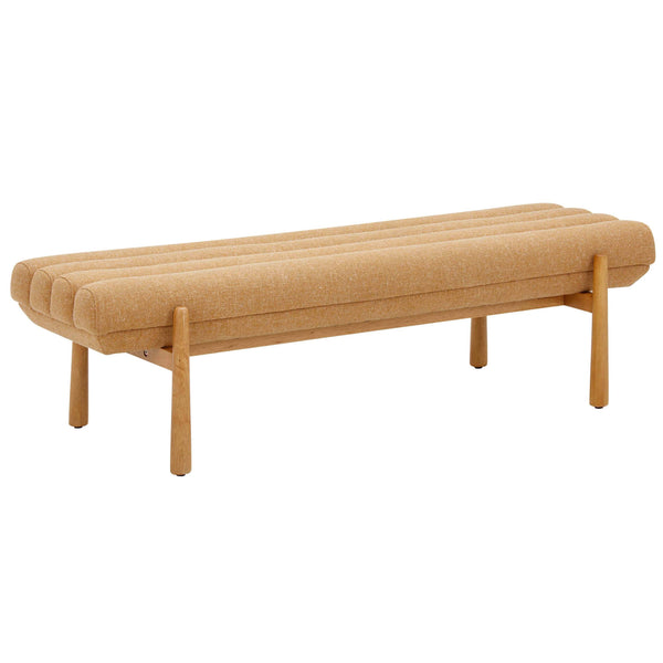 home fashion Julianna Bench Sunflower Yellow