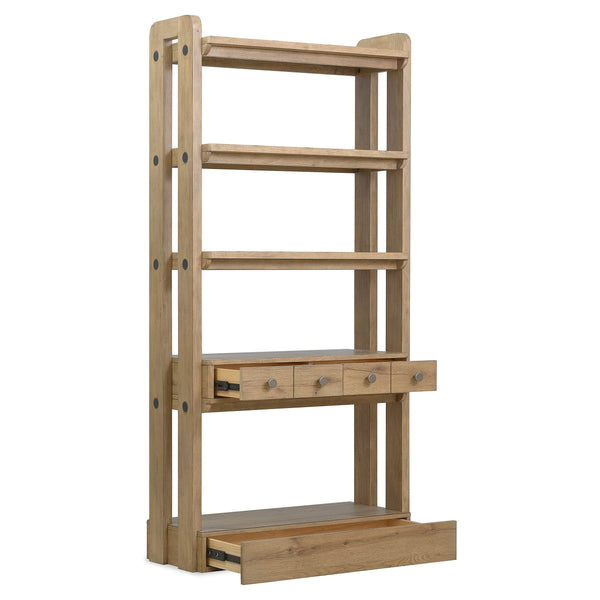 Home Fashion Kalamazoo Bookcase Medium Wood