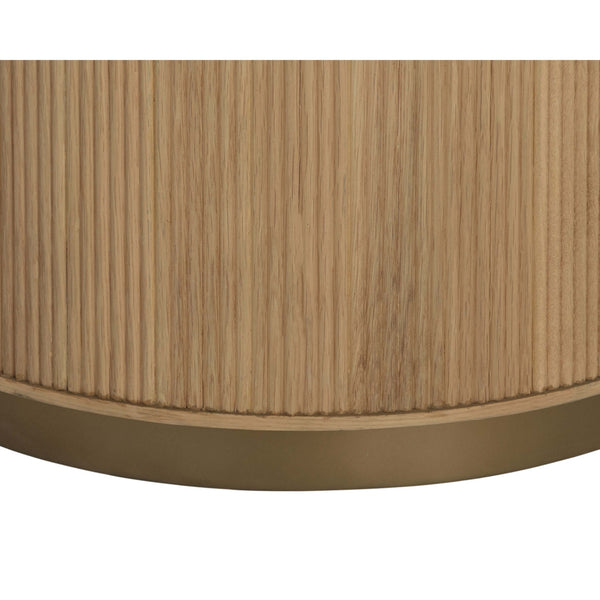 Home Fashion Kalla Side Table Rustic Oak