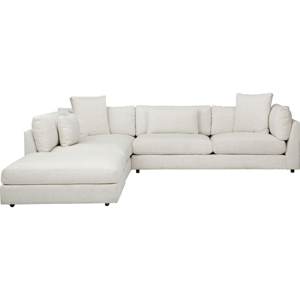 Home Fashion Kellen Sectional Nomad Snow