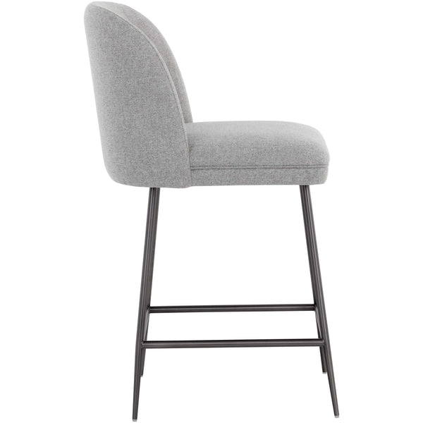 Home Fashion Kelty Counter Stool Soho Grey