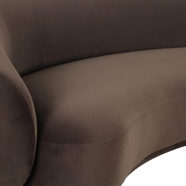 Home Fashion Kendall Sofa Chocolate Brown
