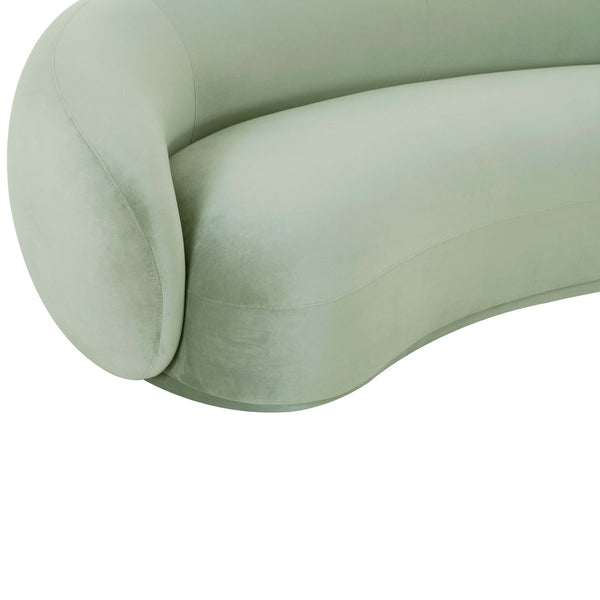 Home Fashion Kendall Velvert Sofa Moss Green