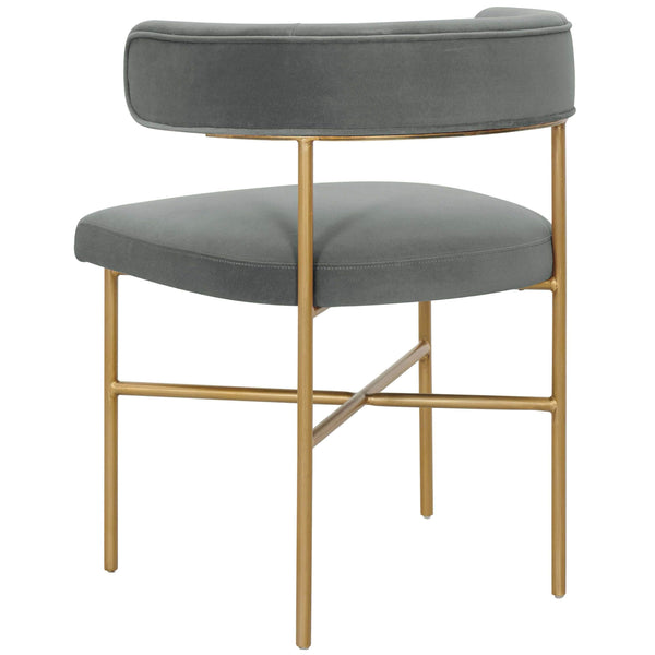 Home Fashion Kim Dining Chair Grey