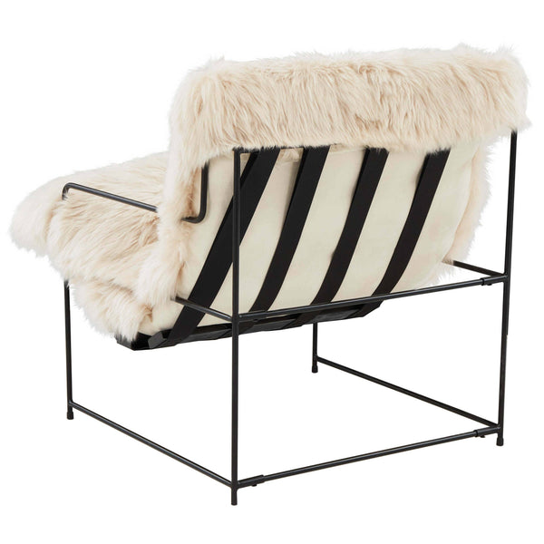 Home Fashion Kimi Sheepskin Chair Natural