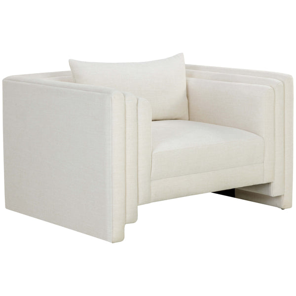 home fashion Kira Chair Heather Ivory Tweed