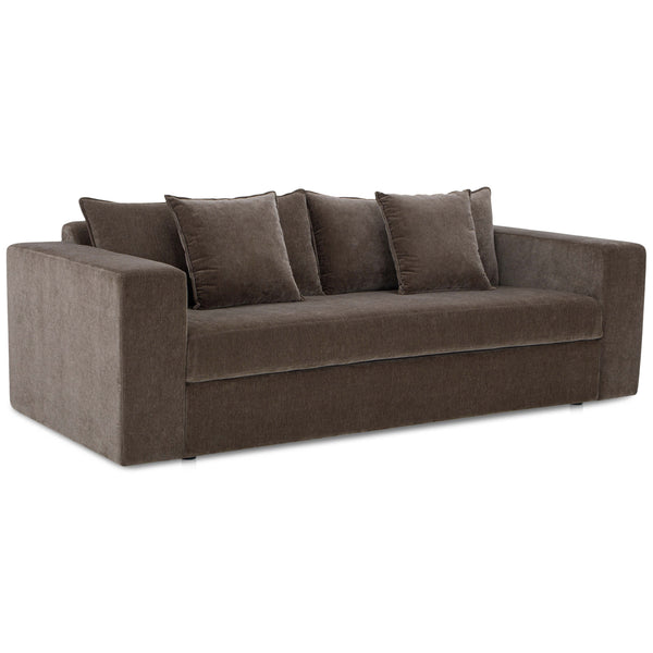 Home Fashion Kiran Sleeper Sofa Warm Charcoal
