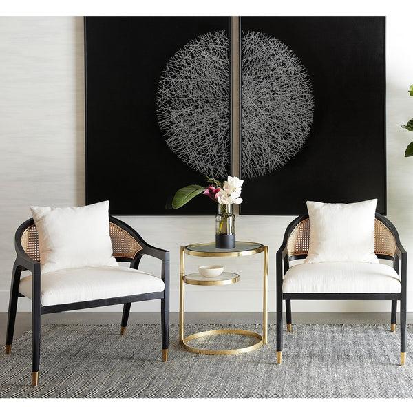 Home Fashion Kirsten Chair Linoso Ivory