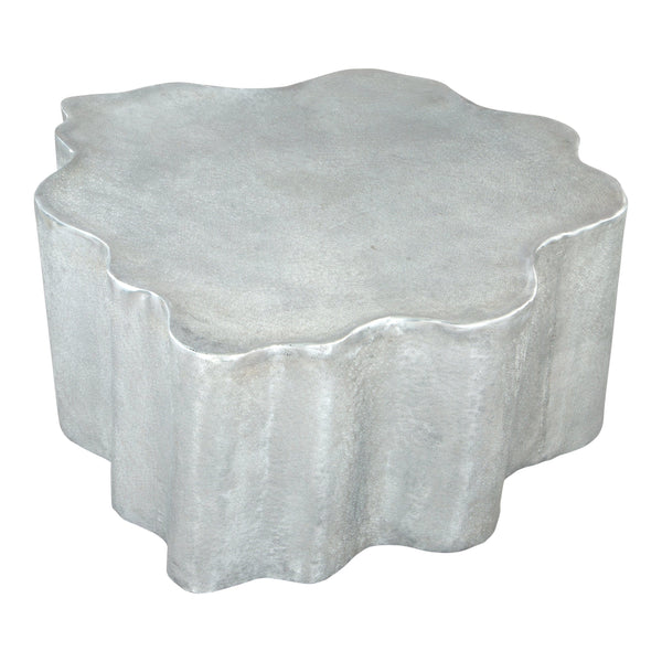 Home Fashion Kortha Coffee Table Antique Silver