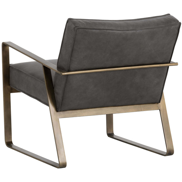 Home Fashion Kristoffer Chair Vintage Steel Grey