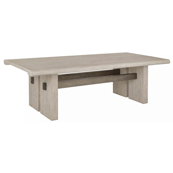 home fashion Larson 96" Dining Table White