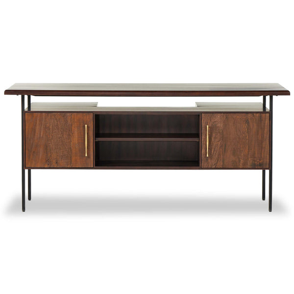 Home Fashion Lauren Desk Warm Brown By Four Hands