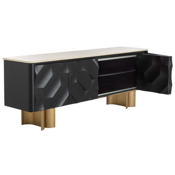Home Fashion Lautrec Sideboard Black