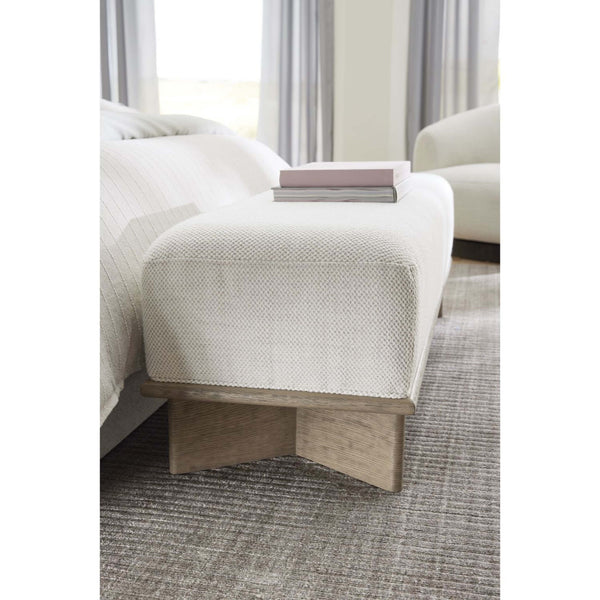 Home Fashion Lawrence Bench Cultured Pearl