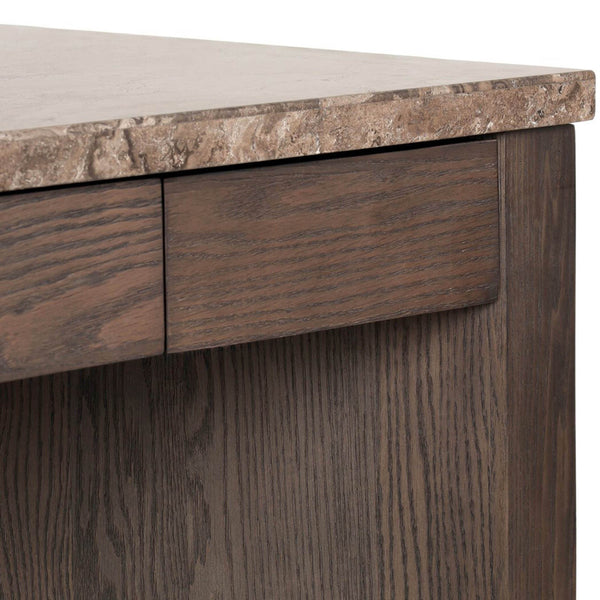 Home Fashion Lawson Desk Brown Oak By Four Hands