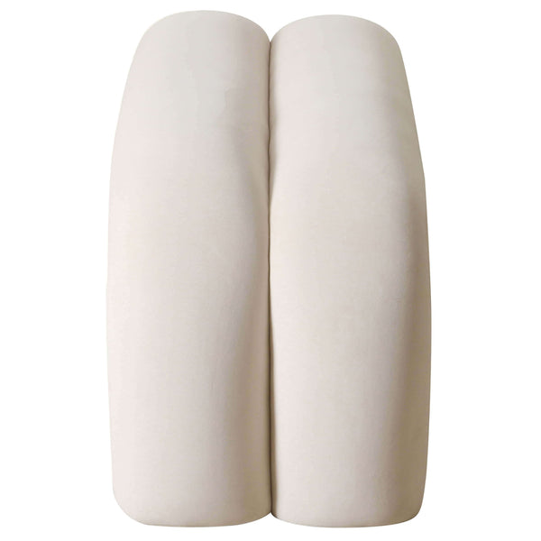 Home Fashion Leigh Channeled Bench Cream