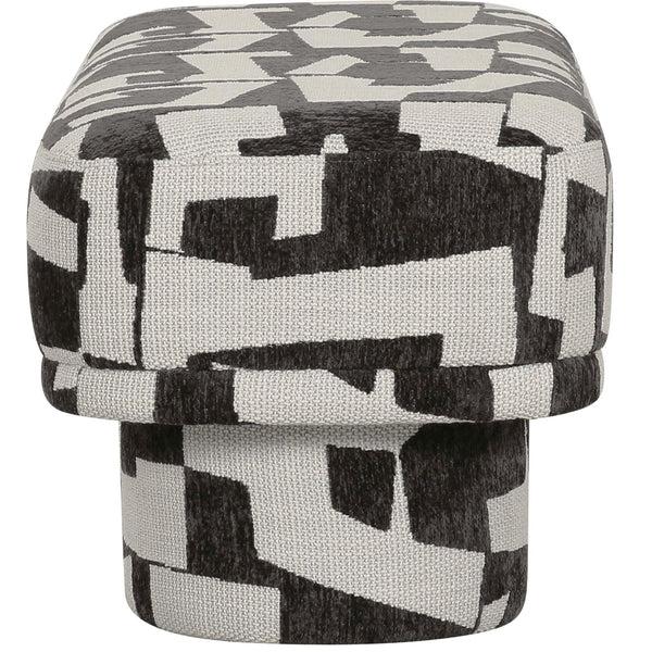 Home Fashion Lena Bench Black And White