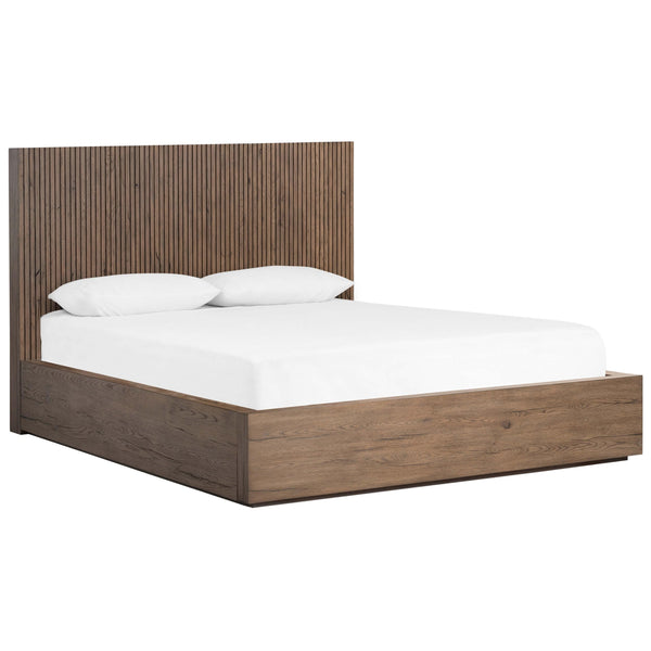 home fashion Leo Bed Rustic Grey by Four Hands