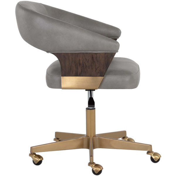 Home Fashion Leonce Office Chair Bravo Metal