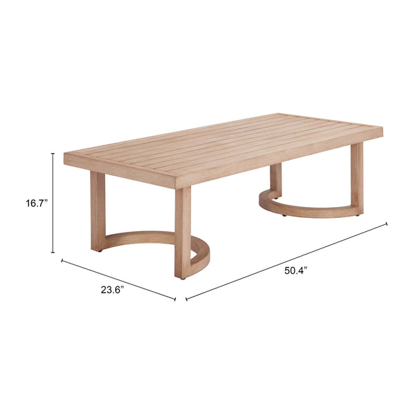 Home Fashion Leto Coffee Table Brown