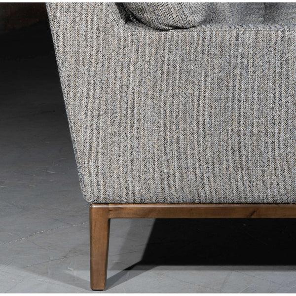 Home Fashion Lewis Chair Metallic Oyster
