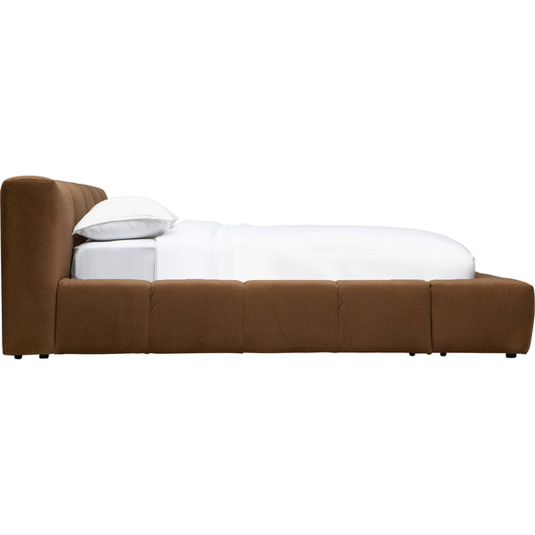 Home Fashion Liam King Bed Vesper Tobacco